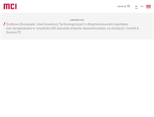 Tablet Screenshot of mci.pl