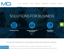 Tablet Screenshot of mci.co.za